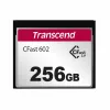 Карта памяти  TRANSCEND 256GB CompactFlash Card, CFast 2.0, Transcend CFX602 "TS256GCFX602" (R/W: 500/350MB/s) 