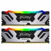 RAM  KINGSTON 32GB DDR5-6400MHz FURY Renegade RGB (Kit of 2x16GB) (KF564C32RSAK2-32), CL32-39, 1.4V, Silver/BlackCapacitatea Memoriei (Total): 32 GB Tip Memorie: DDR5 SDRAM Frecvență memorie: 6400 MHz Viteza de memorie nominală: PC5-51200 Latenț 