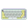 Tastatura fara fir  LOGITECH POP Keys, Mechanical, Compact design, F- keys, Emoji Keys, 2xAAA, 2.4Ghz+BT, EN, Daydream 