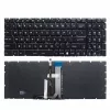 Tastatura  OEM MSI w/Backlit RGB w/o frame ENG/RU Black Original 