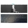 Tastatura  O.E.M. HP ProBook 250 G6, 255 G6, 256 G6, 258 G6 w/Backlit w/o frame "ENTER"-small Right Angles ENG/RU Black 