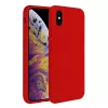 Husa  HELMET LIQUID SILICONE IPHONE XS MAX, RED 