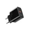 Incarcator  MCDODO
 WALL CHARGER 1XUSB 1XTYPE-C WITH CABLE TYPE-C TOTYPE-C 33W, BLACK 