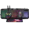 Kit (tastatura+mouse)  Xtrike ME COMBO KEYBOARD+MOUSE+MOUSEPAD+HEADSET CMX-410 GAMING KIT RGB 