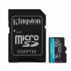 Card de memorie  KINGSTON 512GB MicroSD (Class 10) UHS-I (U3) +SD adapter, Canvas Go! Plus "SDCG3/512GB" (170/90MB/s) 
