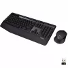 Комплект (клавиатура+мышь)  LOGITECH Wireless Keyboard & Mouse MK345, Media keys, Spill-resist, Palm rest, 1000dpi, 3 buttons, 2xAAA/1xAA, 2.4 Ghz, EN, Black 