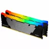 Модуль памяти  KINGSTON 32GB DDR4-3600MHz FURY Renegade RGB (Kit of 2x16GB)  (KF436C16RB12AK2/32), CL16, 1.35VCapacitatea Memoriei (Total): 32 GB Tip Memorie: DDR4 SDRAM Frecvență memorie: 3600 MHz Viteza de memorie nominală: PC4-28800 Latență CAS: CL16 T