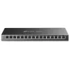 Comutator de retea  TP-LINK 16-port Gigabit PoE+ Switch TL-SG116P,16 PoE Ports, 120W budget, Rackmount