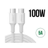 Cablu  UGREEN UGREEN Cable Type-C to Type-C Alumi Braided 100W 2m US316, Black 