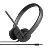 Наушники с микрофоном  LENOVO Stereo Analog HeadsDesign 