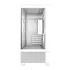Carcasa fara PSU  GAMEMAX Case mATX Vista MW, w/o PSU, Dual Tempered Glass, 1xUSB 3.0, 2xUSB 2.0, Dust filter, White 