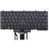 Tastatura  OEM Dell Latitude 7490 5490 5491 5495 7480 7450 5488 5480 5490 E7480 E7490 w/o frame "ENTER"-small ENG/RU Black 