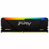 Модуль памяти  KINGSTON .8GB DDR4-3200MHz FURY Beast RGB (KF432C16BB2A/8), CL16-18-18, 1.35V, Intel XMP 2.0, Black 