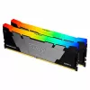 RAM  KINGSTON 32GB DDR4-3200MHz FURY Renegade RGB (Kit of 2x16GB) (KF432C16RB12AK2/32), CL16-18-18, 1.35V 