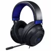 Gaming Casti  RAZER Kraken for Console, 50mm, 12-28kHz, 32 Ohm, 109db, 322g, On-earcup control, Retractable cardioid mic, 1.3m, 3.5mm, Black/Blue.  