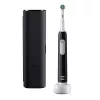 Электрическая зубная щетка 20000 puls/min, Timer, Negru, Alb Oral-B Electric Toothbrush Braun D305.513.3 Pro Series 1 Black Cross Action 