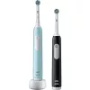 Электрическая зубная щетка Timer, Albastru deschis, Negru Oral-B Electric Toothbrush Braun D305.523.3H Pro Series 1 + Duo pack 