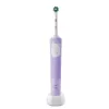Электрическая зубная щетка 7600 RPM, Timer, Violet, Alb Oral-B ELECTRIC TOOTHBRUSH BRAUN KIDS VITALITY D103.413.3 PRO RECHARGEABL 