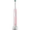 Электрическая зубная щетка 48000 puls/min, Timer, Roz, Alb Oral-B ELECTRIC TOOTHBRUSH BRAUN D305.513.3 PRO SERIES 1 PINK CROSS ACTION 