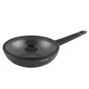 Tigaie cu capac 28 cm, Negru Rondell Frypan Wok RDA-1489 