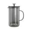 French-press 0.6 l, Sticla, Plastic, Gri POLARIS Coffee Tea Maker Graphit-600FP 