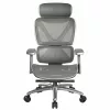 Игровое геймерское кресло  ThunderX3 XTC Mesh Grey, User max load up to 125kg / height 165-185cm 