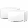 Router wireless  MERCUSYS Whole-Home Mesh Dual Band Wi-Fi 6 System "Halo H90X(2-pack)" 6000Mbps, MU-MIMO,1x2.5Gbit, 2xGbit PortsStandardul Wi-Fi: IEEE 802.11 b/g/n/ax, 802.11 a/n/ac/ax Viteza Wi-Fi: 1148 Mbps, 4804 Mbps Frecvența Wi-Fi: 2.4 GHz, 5 GHz Rețea 