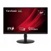 Monitor  VIEWSONIC 23.8" IPS LED VG2408A Borderless Black  (5ms, 1300:1, 250cd, 1920x1080, 178°/178°, VGA, HDMI, DispayPort, Audio Line-out, USB Hub: 2 x USB3.0, Speakers 2 x 2W, Height Adjustment, Pivot, VESA)