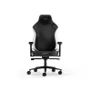 Fotoliu Gaming  DXRacer CRAFT-23-L-NW-X1, BLACK/WHITE Gazlift, 150 kg, 145-185 cm, Premium PU leather, Recline 90°-135°, 4D Armrests, Tilt angle lock, Head cushion, built-in lumbar support, Aluminium wheelbase, 2.36" PU Caster, W-2