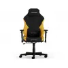 Игровое геймерское кресло  DXRacer DRIFTING-23-L-NY-X1, BLACK/YELLOW EPU Leather, Recline 90°-135°, 3D Armrests, Head and Lumbar cushions, Aluminium wheelbase, 2.36" PU Caster, W-23.5kg