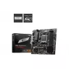 Материнская плата  MSI PRO B650M-P Socket AM5, 15Phases, AMD B650, Dual 4xDDR5-7200, APU AMD graphics, VGA, HDMI, DP, 1xPCIe4.0 X16, 6xSATA3, RAID, 2xM.2PCIe 4.0, 2xPCIeX1, ALC897 HDA, 1x2.5GbE LAN, 1xUSB-C 3.2Gen2, 2xUSB 3.2 Gen2, 4xUSB3.2, RGB Mystic Light, mATX