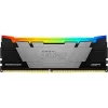 RAM  KINGSTON 16GB DDR4-3600 FURY®  Renegade DDR4 RGB, PC28800, CL16, 1.35V, 2Rx8, Symmetric BLACK Large heat spreader, Dynamic RGB effects featuring Kingston FURY Infrared Sync technology, Intel XMP Ready (Extreme Memory Profiles)