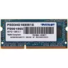 RAM  PATRIOT 4GB DDR3-1600 SODIMM Signature Line PC12800, CL11, 2 Rank, Double-sided module, 1.5V