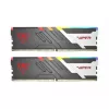 Модуль памяти  VIPER (by Patriot) 64GB (Kit of 2x32GB) DDR5-5600 VENOM DDR5 (Dual Channel Kit) PC5-44800, CL40, 1.35V, Aluminum heat spreader with unique design, XMP 3.0 Overclocking Support, On-Die ECC, Thermal sensor, Matte Black with Red Viper logo