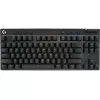 Игровая клавиатура  LOGITECH Wireless Keyboard G PRO X TKL, Mechanical, Tactile SW, PBT keycaps, Media control, Volume roller, RGB, 2.4Ghz+BT, EN, Black.  
