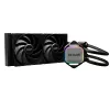 Cooler universal  be quiet! AIO Liquid Cooling "Pure Loop 2 240mm" (15.4-34.9dB, 2x120mm, PWM, 2100RPM, ARGB,1100g.). PN: BW017