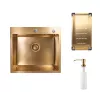 Chiuveta Inox, Auriu Sandonna HD5550 55 x 50
