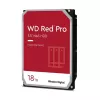 HDD  WD 3.5" HDD 18.0TB-SATA-512MB Western Digital "Red Pro (WD181KFGX)", NAS, CMR, 7200rpm, 2.5M (MTBF) 