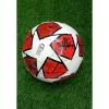 Мяч футбольный №5, Alb, Rosu Hard Touch SLT6R  