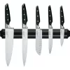 Нож 20 cm, 12.7 cm, 9 cm, Inox, Plastic, Negru Rondell RD-324 