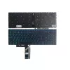 Tastatura  LENOVO IdeaPad L340-15 L340-17 series  w/o frame "ENTER" w/Backlit Blue ENG/RU Black Original