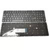 Tastatura  HP Probook 650 G2/G3, 655 G2/G3 w/o frame "ENTER"-small ENG/RU Black 