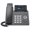 Telefon  Grandstream GRP2613, 3 SIP, 6 Lines, 2.8" Color LCD, 2xGbit PoE, Black 