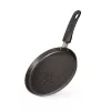 Tigaie pentru clatite 18 cm, Aluminiu, Negru FISSMAN FORDE 14436 