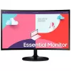 Monitor Curved-VA, 1920x1080, 75Hz, FreeSync, 4ms, 250cd, MegaDCR, D-Sub+HDMI Samsung 23.5" S24C360E Black 