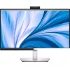 Monitor IPS, 1920x1080, 60Hz, 5ms, 250cd, CR 1000:1, HDMI+DP+USB, LAN, WebCAM, Pivot DELL 23.8" C2423H, Silver 