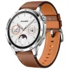 Smartwatch  HUAWEI WATCH GT 4 46mm, Brown with Brown Leather Strap 