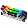 Модуль памяти  KINGSTON 32GB DDR5-8000MHz FURY Renegade RGB (Kit of 2x16GB) (KF580C38RSAK2-32), CL38-48-48, 1.45V, Black/Silver 