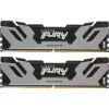 RAM  KINGSTON 64GB DDR5-6400MHZ FURY RENEGADE (KIT OF 2X32GB) (KF564C32RSK2-64), CL32-39-39, 1.4V, BLACK/SILVER 