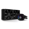 Cooler universal  NZXT AIO Liquid Cooling Kraken Elite 280 Black (19.4-32.16dB, 99.68CFM, 2x140mm, 500-1500RPM, LCD 2.36", CAM).  